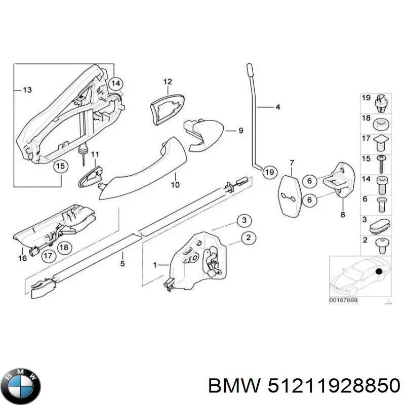  BMW 51211928850 preço, a partir de 7,29 USD