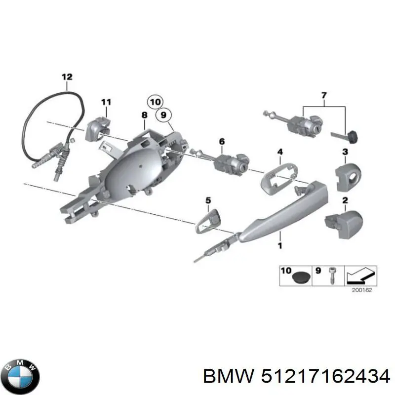 51217162434 BMW 