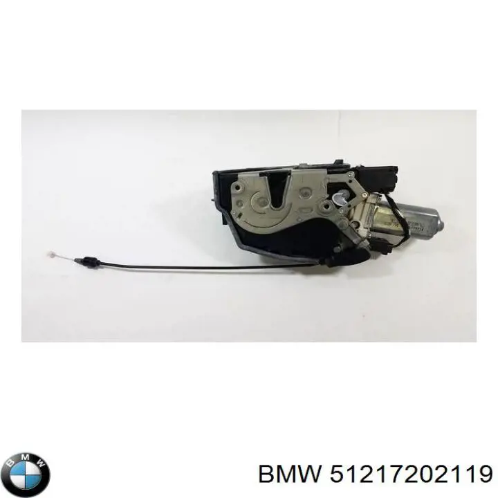 51217202119 BMW Fecho da porta dianteira esquerda