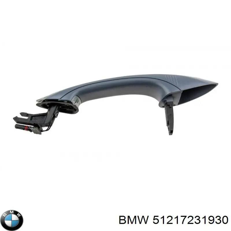 51217231930 BMW Maçaneta externa direita da porta traseira