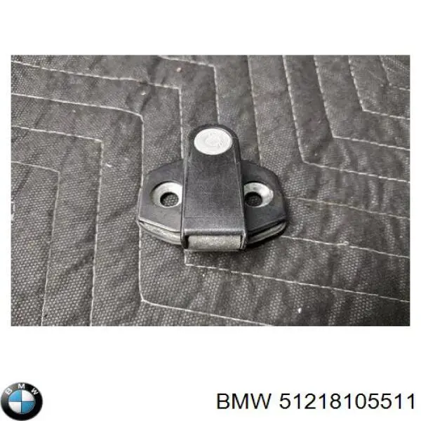 Compre 51218105511 BMW Gozno de garra (parte complementar) de fecho da porta dianteira