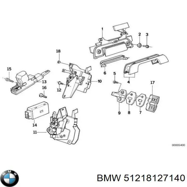  BMW 51218127140 preço, a partir de 6,55 USD