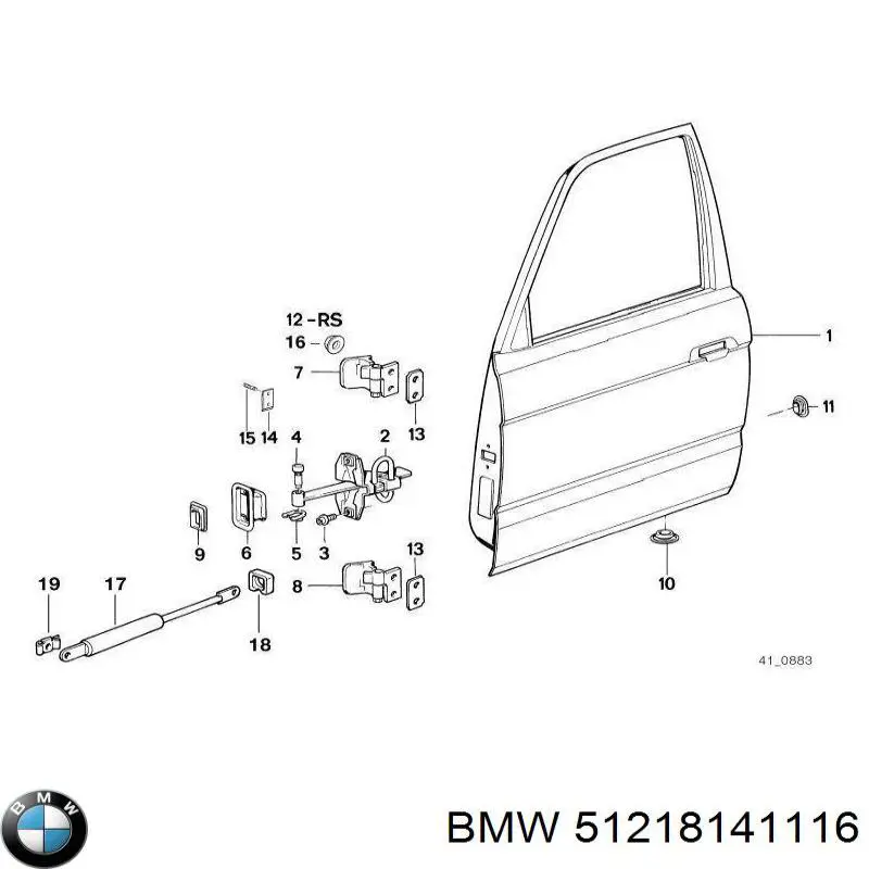 Compre 51218141116 BMW Passador (contrapino) de gozno