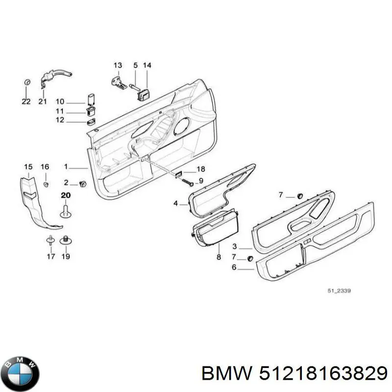 Compre 51218163829 BMW 
