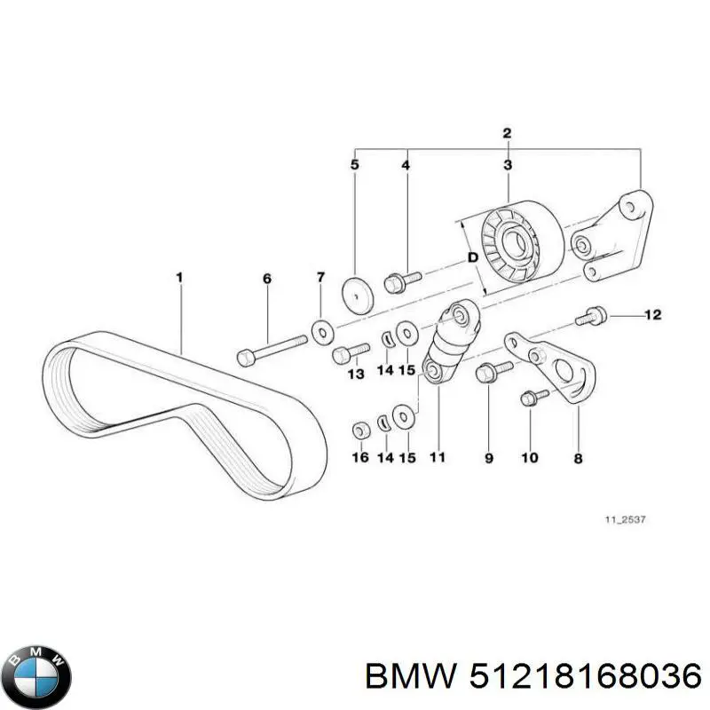 Compre 51218168036 BMW 