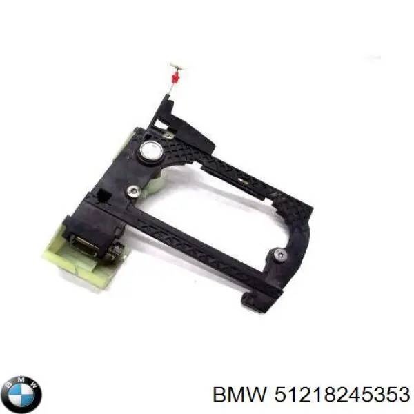 Compre 51218245353 BMW Suporte de maçaneta externa da porta dianteira esquerda