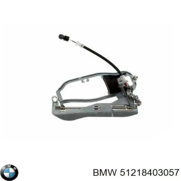 Compre 51218403057 BMW Cabo (pedal) de abertura do fecho da porta dianteira