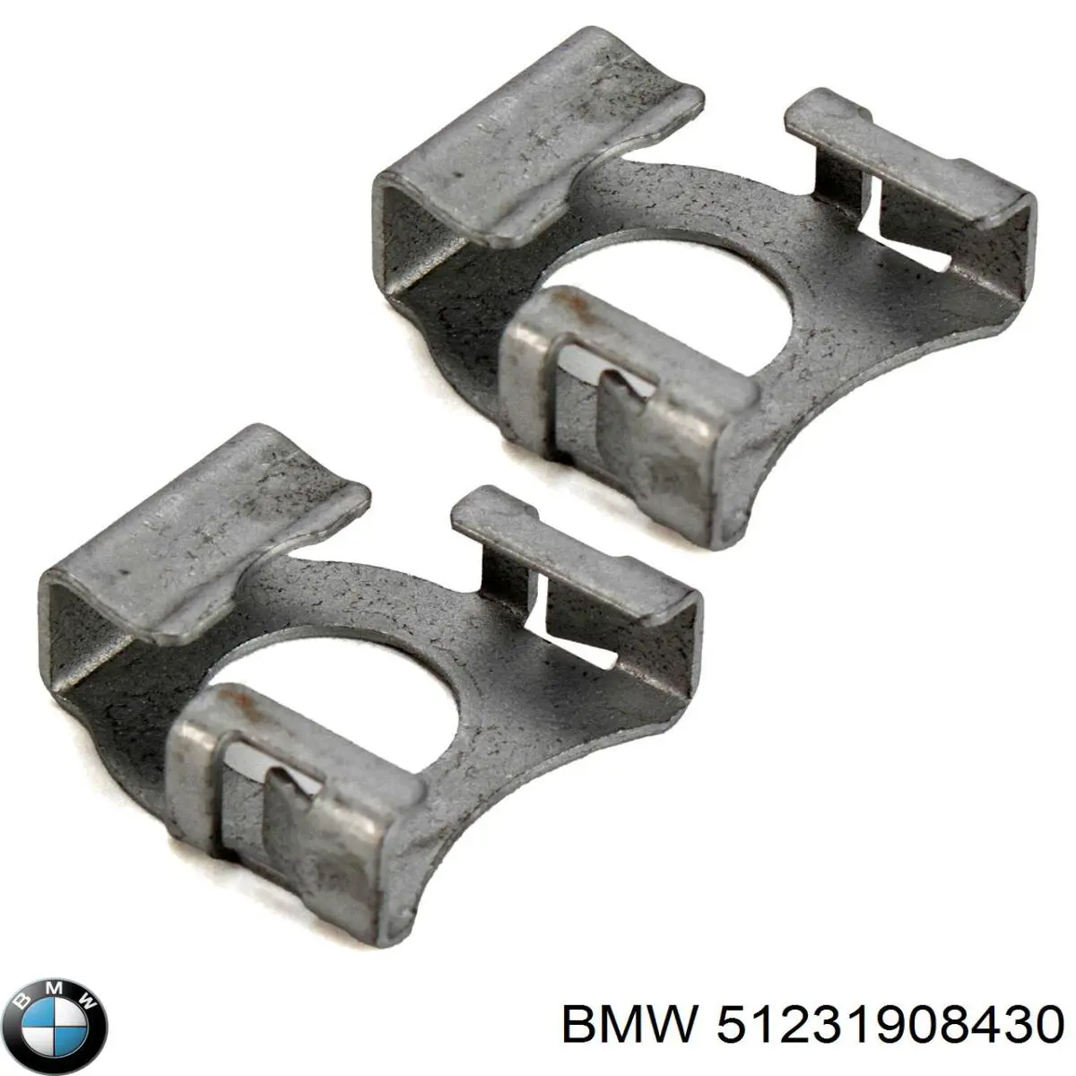 Compre 51231908430 BMW Braçadeira do silenciador traseira