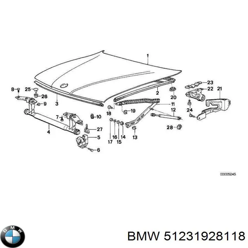 Compre 51231928118 BMW 