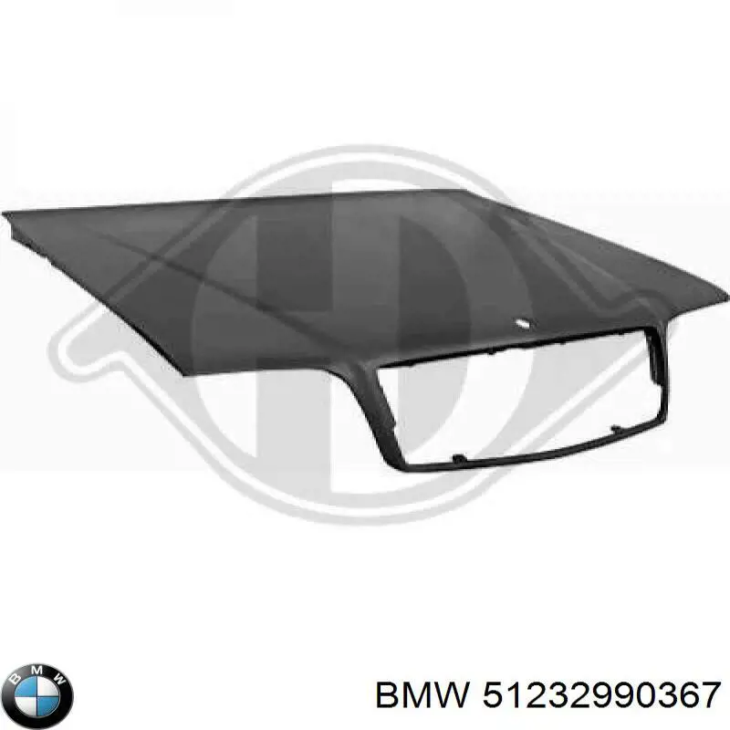 Compre 51232990367 BMW Lingueta de abertura da capota