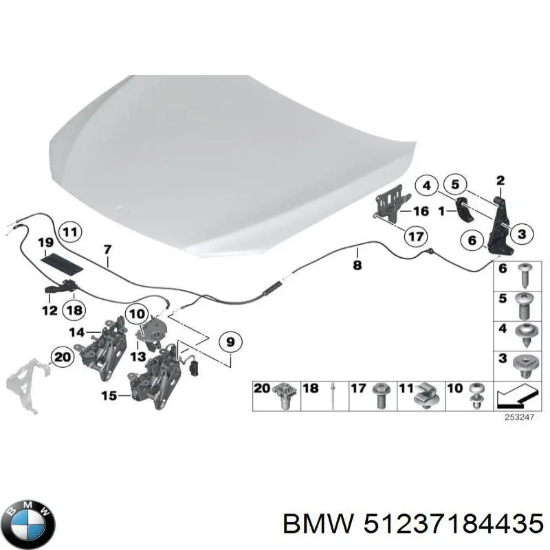 51237184435 BMW 