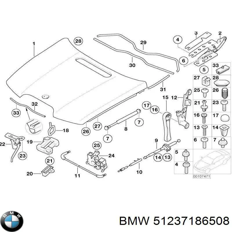 Compre 51237186508 BMW 
