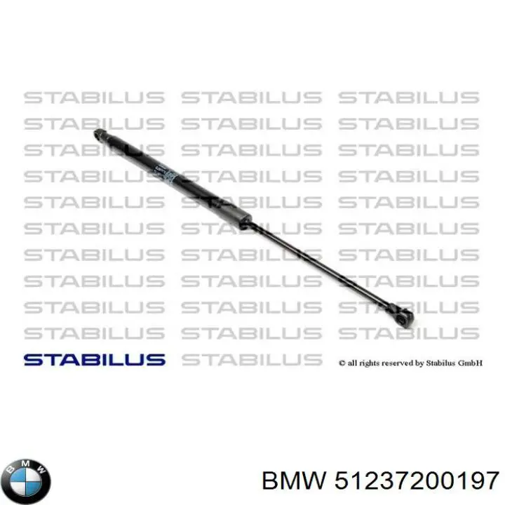 Compre 51237200197 BMW Amortecedor da capota