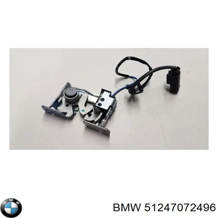 Compre 51247072496 BMW Pára-choque (grade de proteção) de tampa de porta-malas (de 3ª/5ª porta traseira)