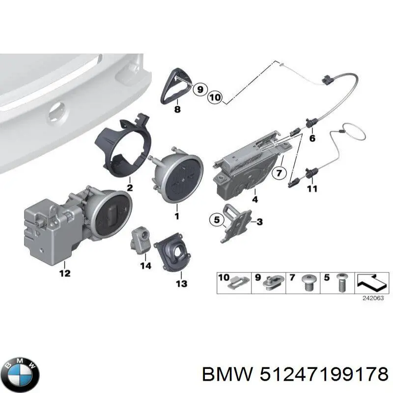  BMW 51247199178 preço, a partir de 50,76 USD
