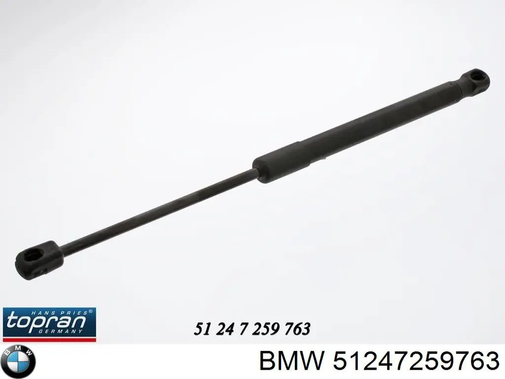Amortecedor de tampa de porta-malas (de 3ª/5ª porta traseira) BMW 51247259763 preço, a partir de 14,69 USD