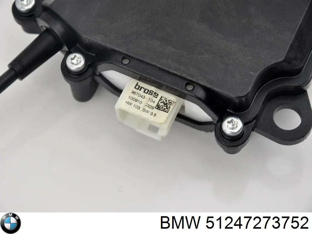 Motor acionador de abertura/fechamento de porta-malas (de 3ª/5ª porta traseira) BMW 51247273752 preço, a partir de 120,07 USD