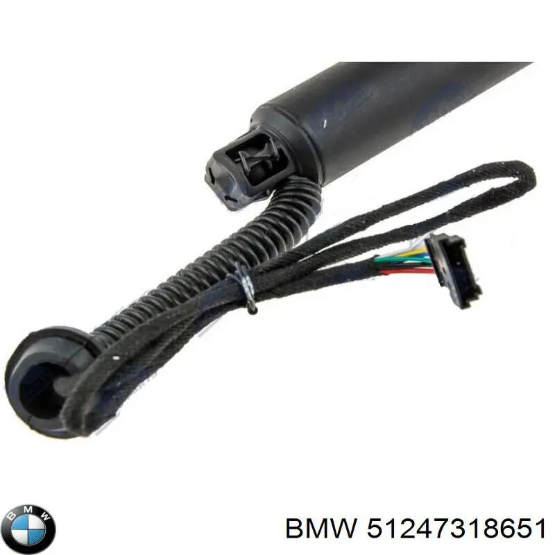 Amortecedor de tampa de porta-malas (de 3ª/5ª porta traseira) BMW 51247318651 preço, a partir de 130,46 USD