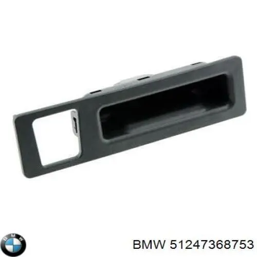 Compre 51247368753 BMW Botão de acionamento do fecho de tampa de porta-malas (de 3ª/5ª porta (de tampa de alcapão)