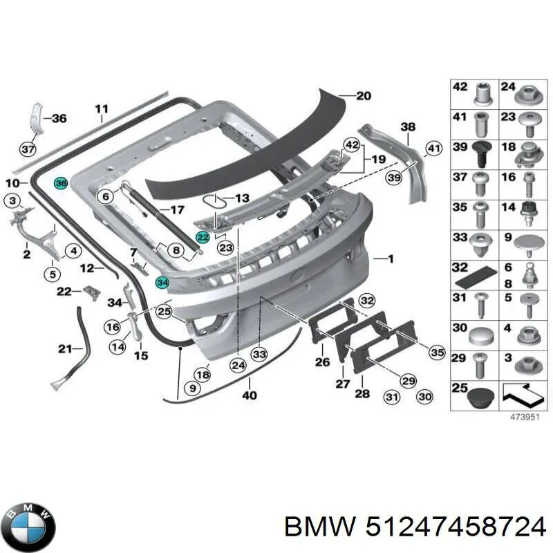 Coxim de fixação do silenciador BMW 51247458724 preço, a partir de 13,37 USD