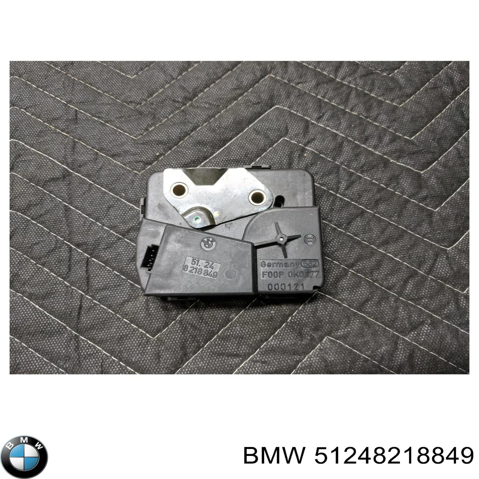 51248218849 BMW Fecho de vidro de porta-malas (de 3ª/5ª porta traseira (de tampa de alcapão)