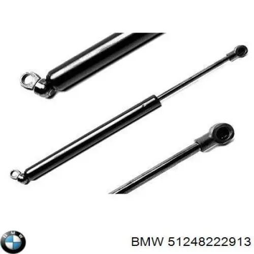 Amortecedor de tampa de porta-malas (de 3ª/5ª porta traseira) BMW 51248222913 preço, a partir de 22,76 USD