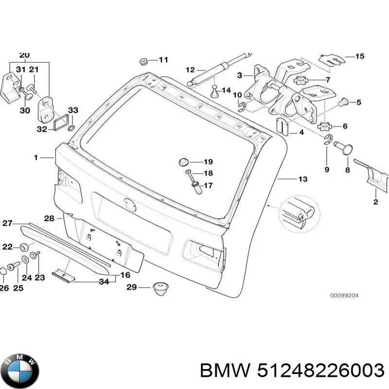  BMW 51248226003 preço, a partir de 4,15 USD