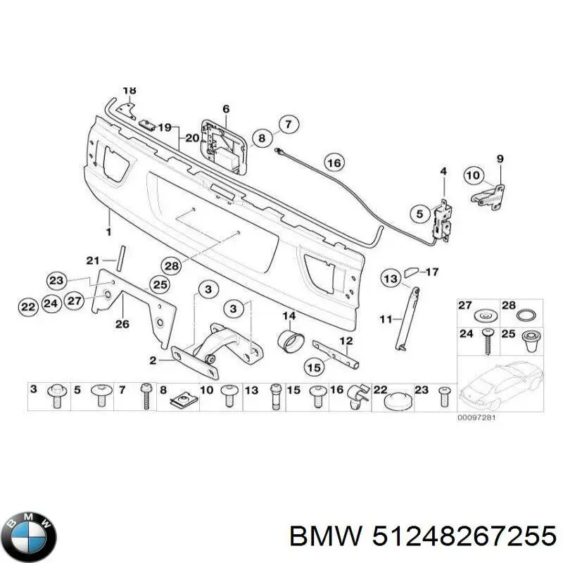 Consola do gerador BMW X5  E53