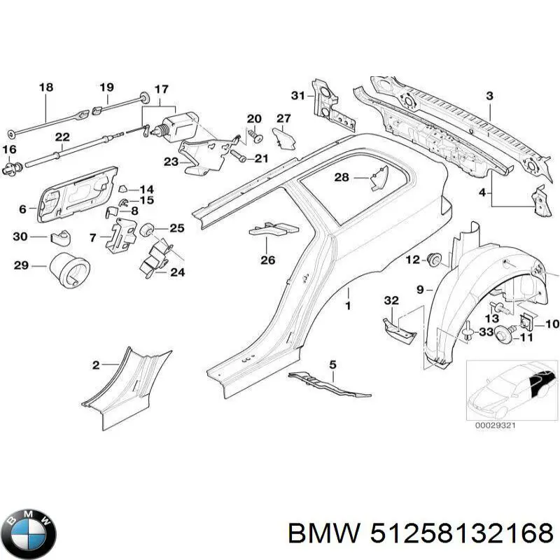  BMW 51258132168 preço, a partir de 23,75 USD