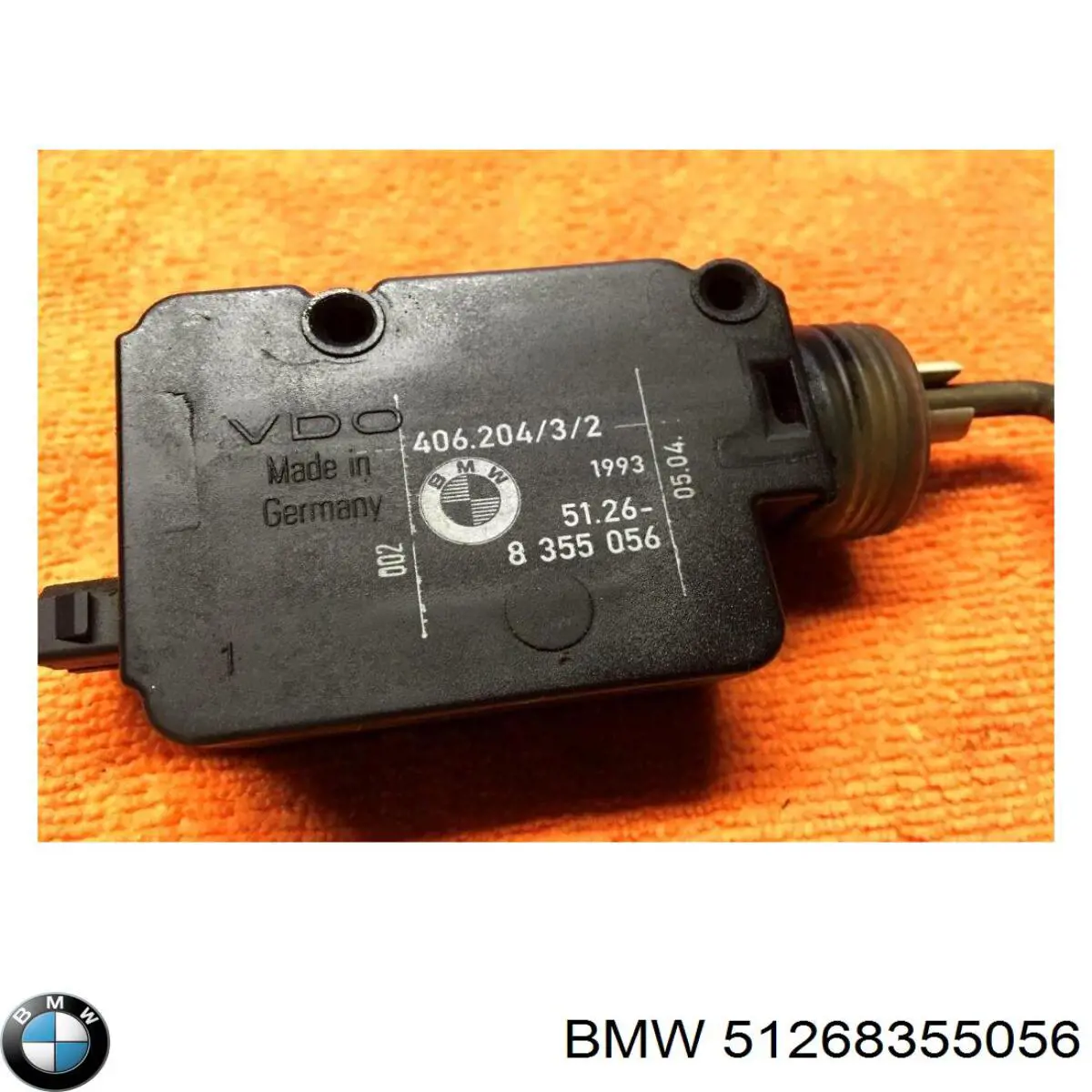 51268355056 BMW Motor acionador de abertura do alcapão de tanque