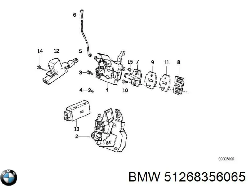 Motor acionador de abertura/fechamento da porta dianteira BMW 51268356065 preço, a partir de 317,13 USD