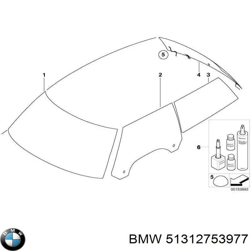 Pára-brisas BMW 51312753977 preço, a partir de 229,80 USD