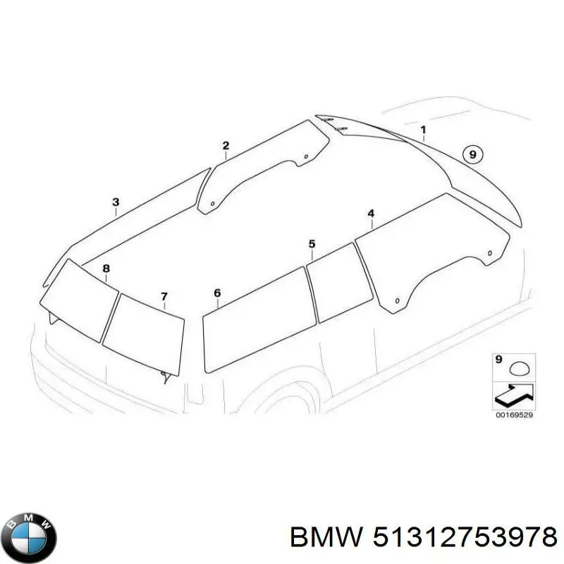 Pára-brisas BMW 51312753978 preço, a partir de 179,79 USD