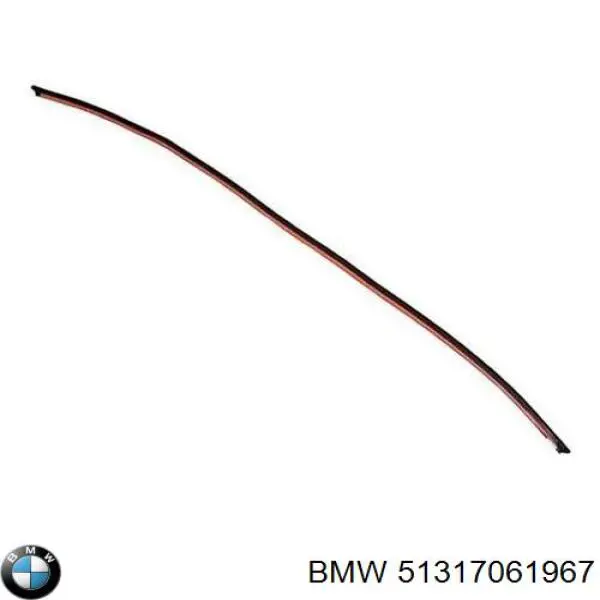 Moldura superior de pára-brisas BMW 51317061967 preço, a partir de 11,58 USD