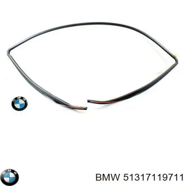 Moldura superior de pára-brisas BMW 51317119711 preço, a partir de 83,03 USD