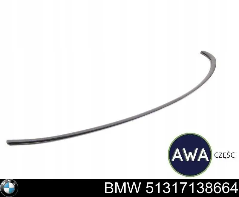 Compactador de vidro traseiro inferior BMW 51317138664 preço, a partir de 40,46 USD