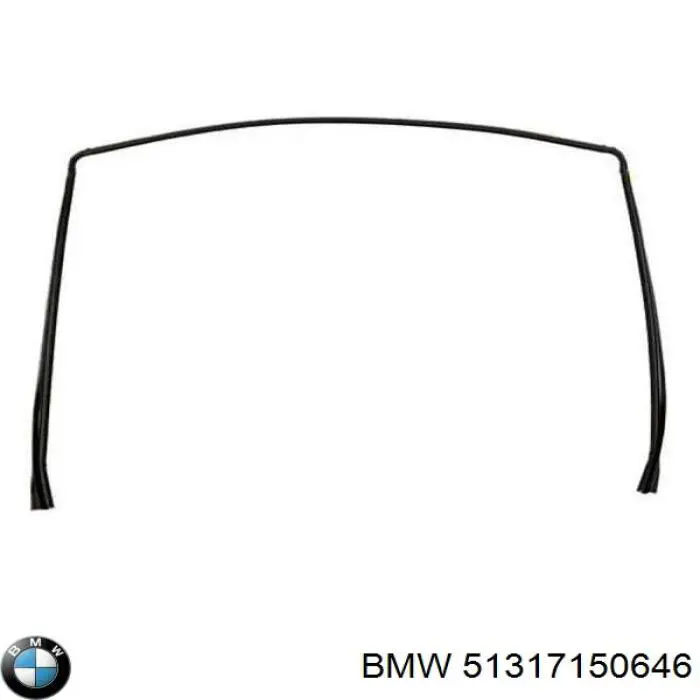 Moldura de pára-brisas BMW 51317150646 preço, a partir de 75,65 USD