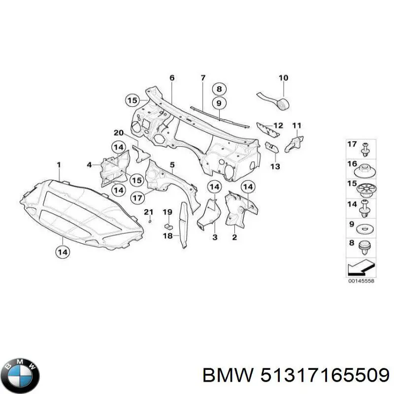 51317165509 BMW Pára-brisas