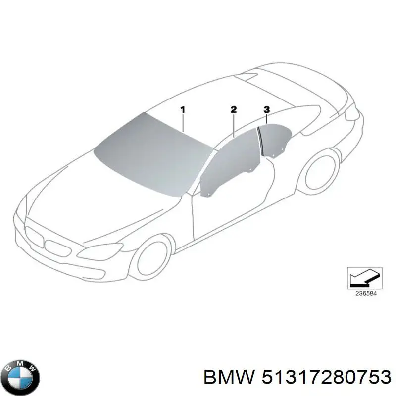 Pára-brisas BMW 51317280753 preço, a partir de 737,46 USD