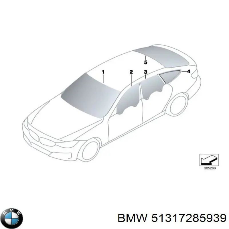 51317285939 BMW Pára-brisas