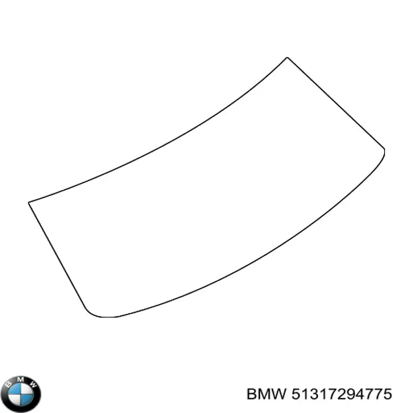 Vidro de porta-malas de 3ª/5ª porta traseira (de tampa de alcapão) BMW 51317294775 preço, a partir de 603,82 USD
