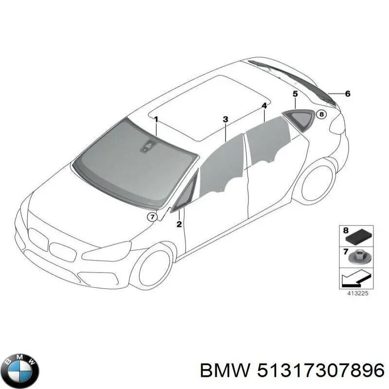 Moldura de pára-brisas BMW 51317307896 preço, a partir de 70,21 USD