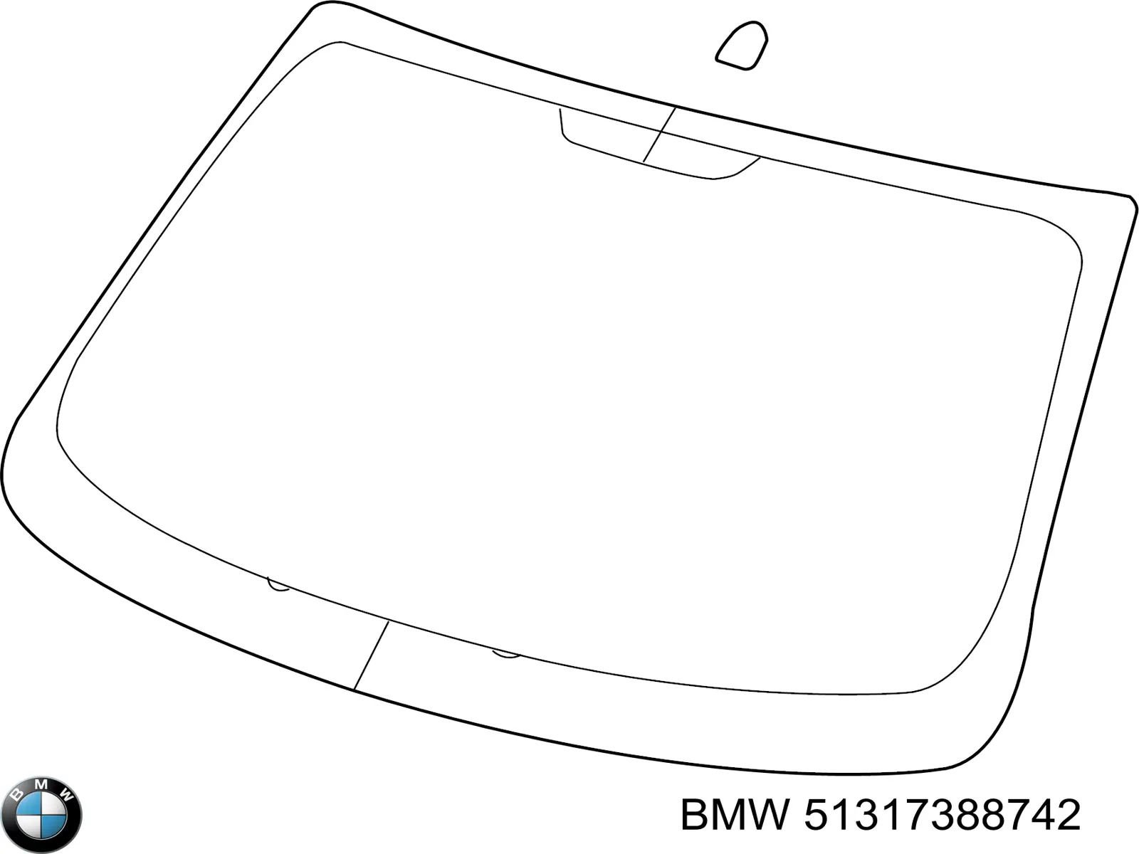 Pára-brisas BMW 51317388742 preço, a partir de 277,47 USD