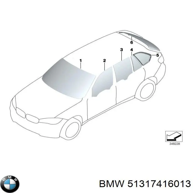 51317416013 BMW Pára-brisas