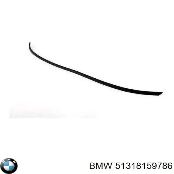 Moldura inferior de vidro traseiro BMW 51318159786 preço, a partir de 66,88 USD