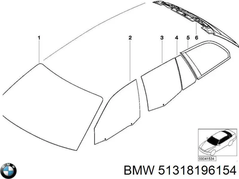 Pára-brisas BMW 51318196154 preço, a partir de 266,91 USD