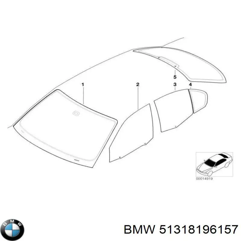 51318196157 BMW Pára-brisas