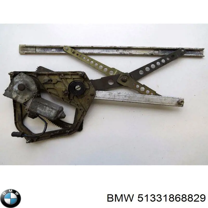Mecanismo de acionamento de vidro da porta dianteira esquerda BMW 5  E28