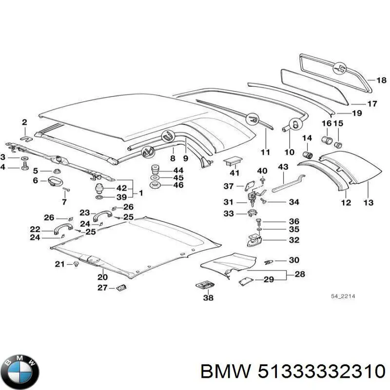 Vidro da porta dianteira direita BMW 51333332310 preço, a partir de 60,49 USD