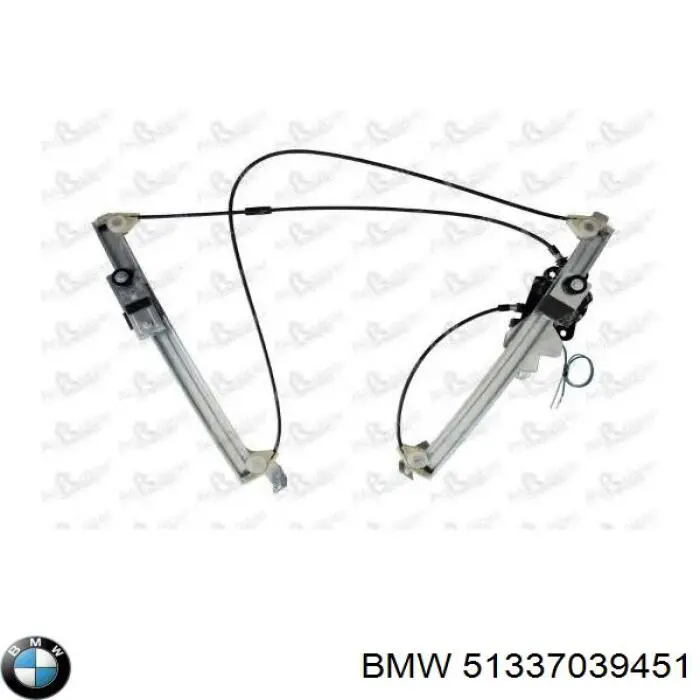 Mecanismo de acionamento de vidro da porta dianteira esquerda BMW 51337039451 preço, a partir de 103,86 USD